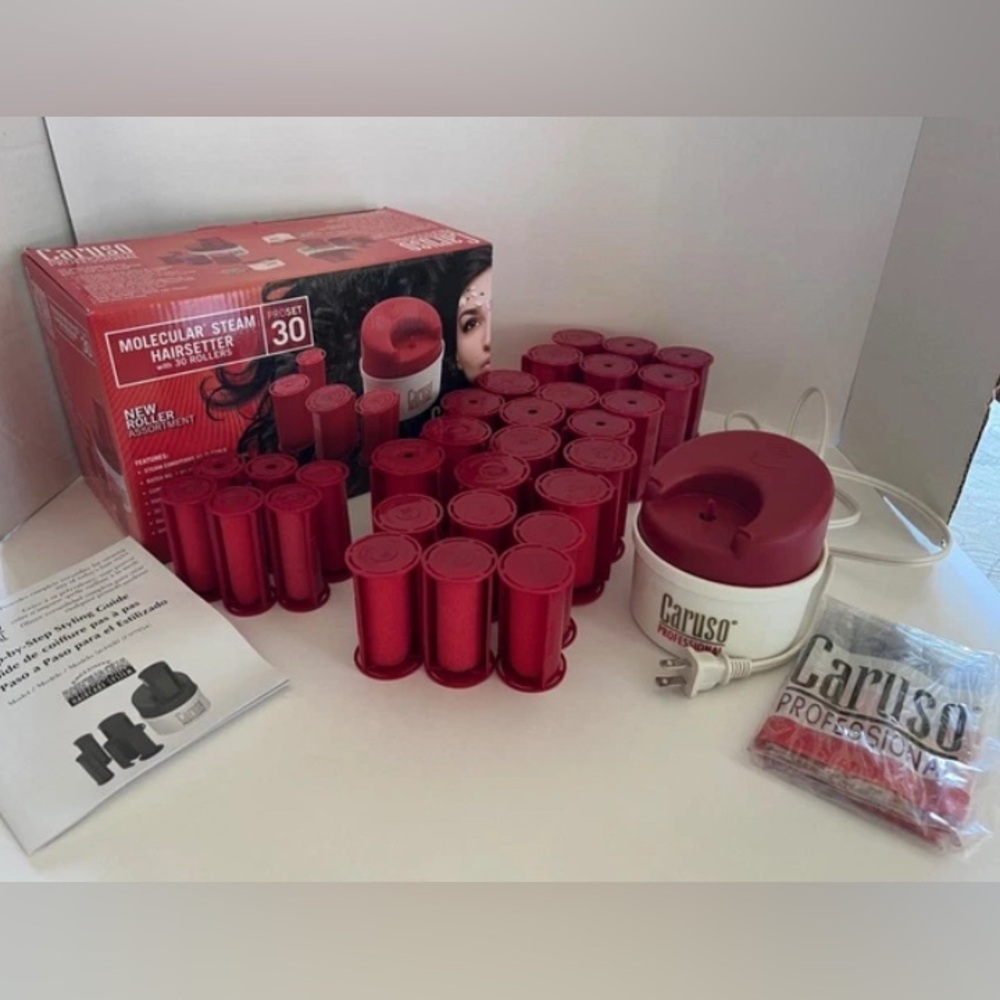 Caruso Professional Red Steam Hairsetter